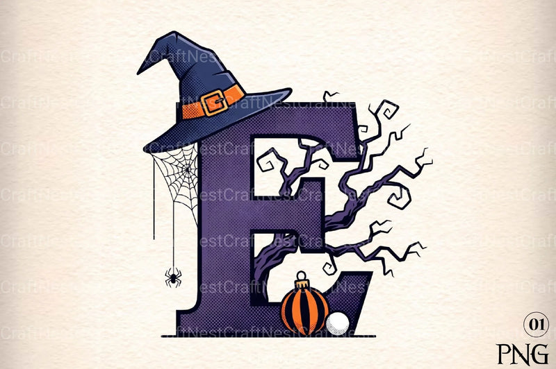Halloween Alphabet Clipart Bundle 39 - CraftNest - Digital Crafting and Art