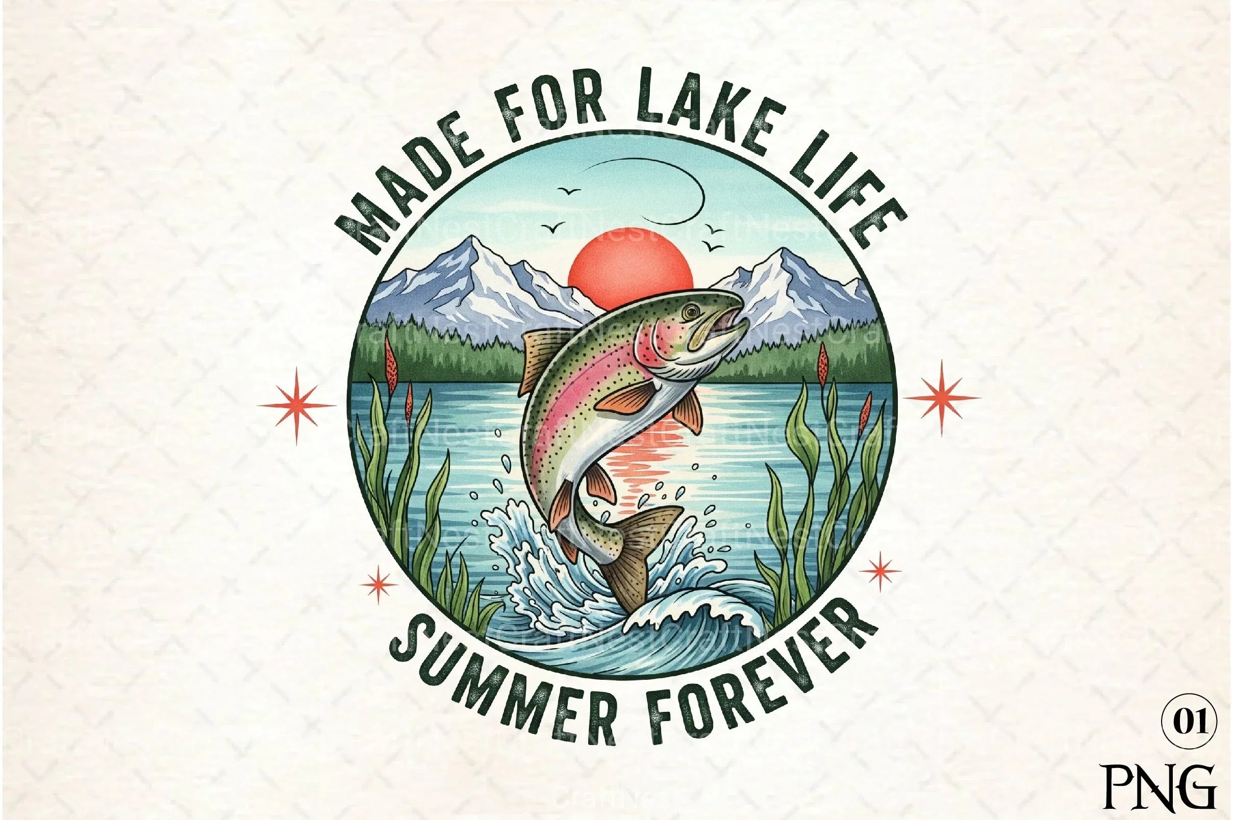 Vintage Summer Clipart Bundle 18 - CraftNest - Digital Crafting and Art