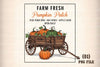 Rustic Fall Farmhouse Pumpkin Sign Clipart Bundle