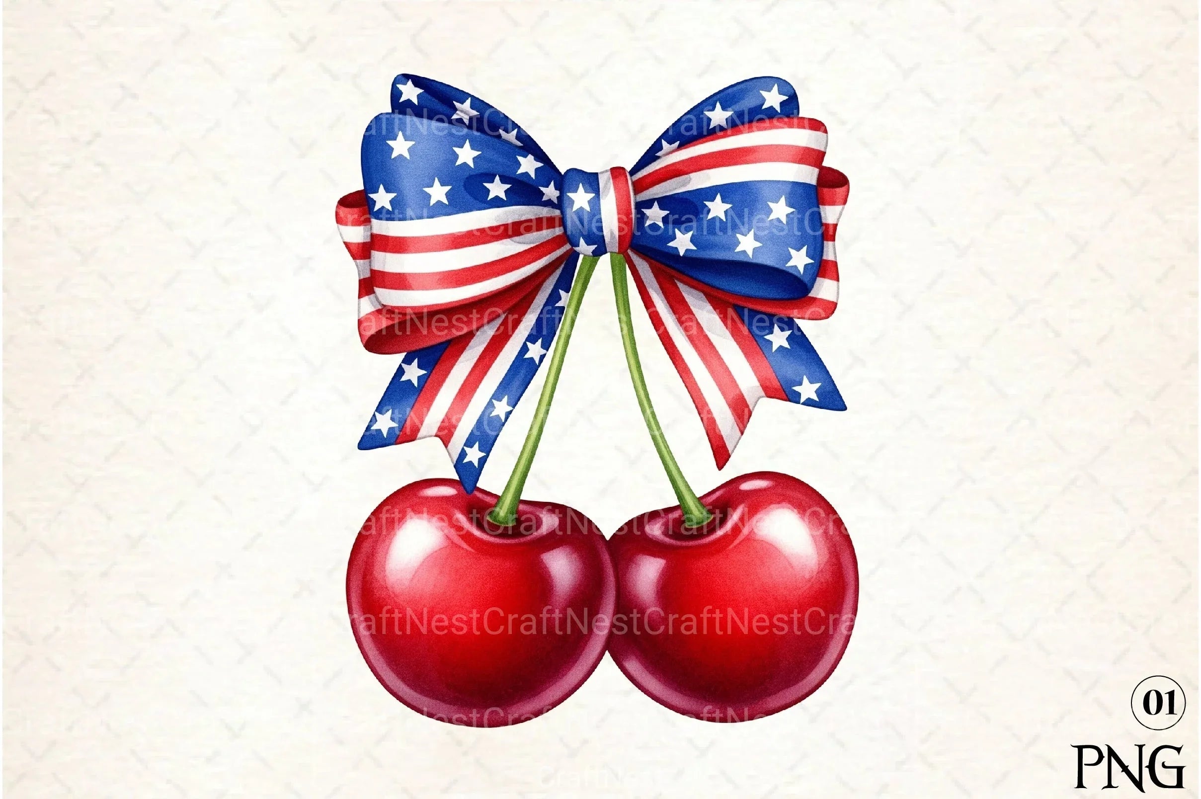 Retro 4th of July Design Clipart Bundle - CraftNest - Digital Crafting and Art