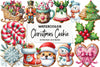 Christmas Cookie Clipart Bundle