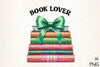 Book Lover Coquette Bow Clipart Bundle