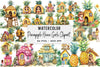 Pineapple House Girls Clipart Bundle