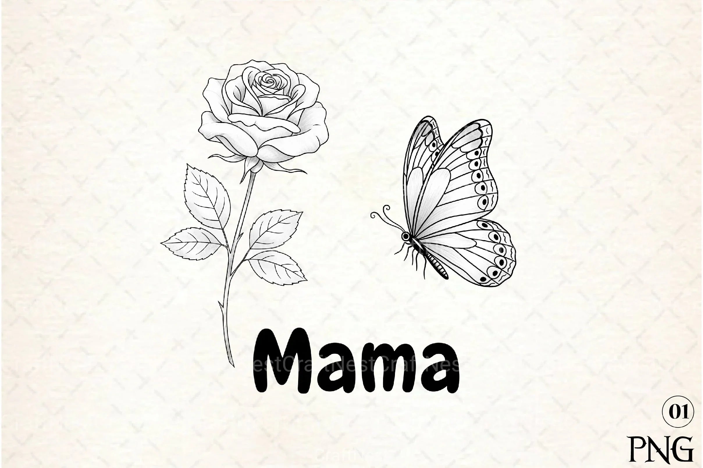 Floral Alphabet Clipart Bundle 11 - CraftNest - Digital Crafting and Art