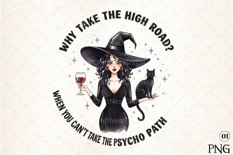 Sarcastic Halloween Witch Clipart Bundle - CraftNest - Digital Crafting and Art