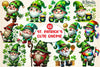 St. Patrick's Day Gnome Clipart Bundle