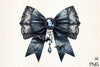 Halloween Coquette Bow Clipart Bundle