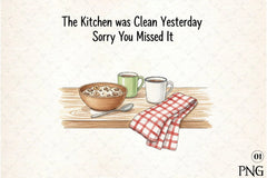 Funny Kitchen Towel Clipart Bundle 9 - CraftNest - Digital Crafting and Art