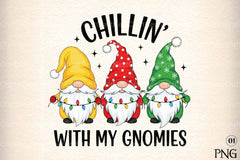 Christmas Gnomes Clipart Bundle 12 - CraftNest - Digital Crafting and Art