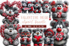 Valentine Bear Clipart Bundle