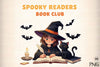 Spooky Book Club Graphic Clipart Bundle
