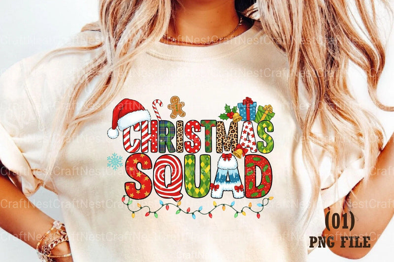 Christmas Squad Clipart Bundle - CraftNest - Digital Crafting and Art