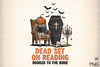 Spooky Bookish Halloween Skeleton Clipart Bundle