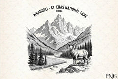 Wild Places: U.S. National Parks Clipart Bundle 4 - CraftNest - Digital Crafting and Art