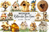 Bee Home Clipart Bundle