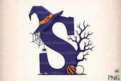 Halloween Alphabet Clipart Bundle 11 - CraftNest - Digital Crafting and Art