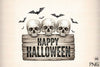 Bats & Skulls Halloween Clipart Bundle
