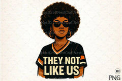 They Not Like Us: Black Women Clipart Bundle - CraftNest - Digital Crafting and Art