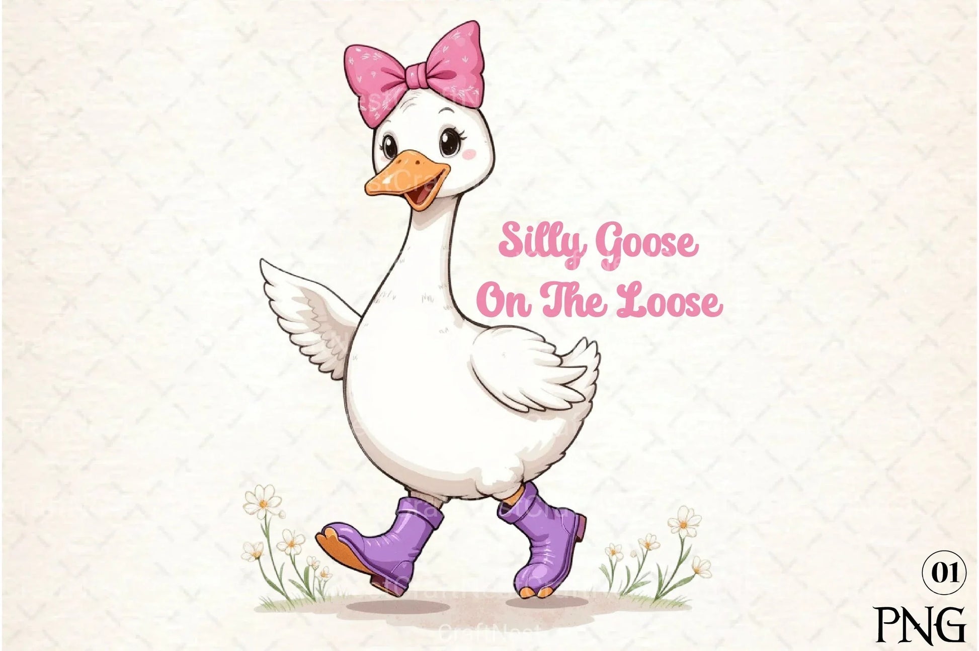 Silly Goose On The Loose Clipart Bundle - CraftNest - Digital Crafting and Art
