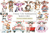 Funny Cow Clipart Bundle