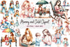 Mommy and Child Clipart Bundle
