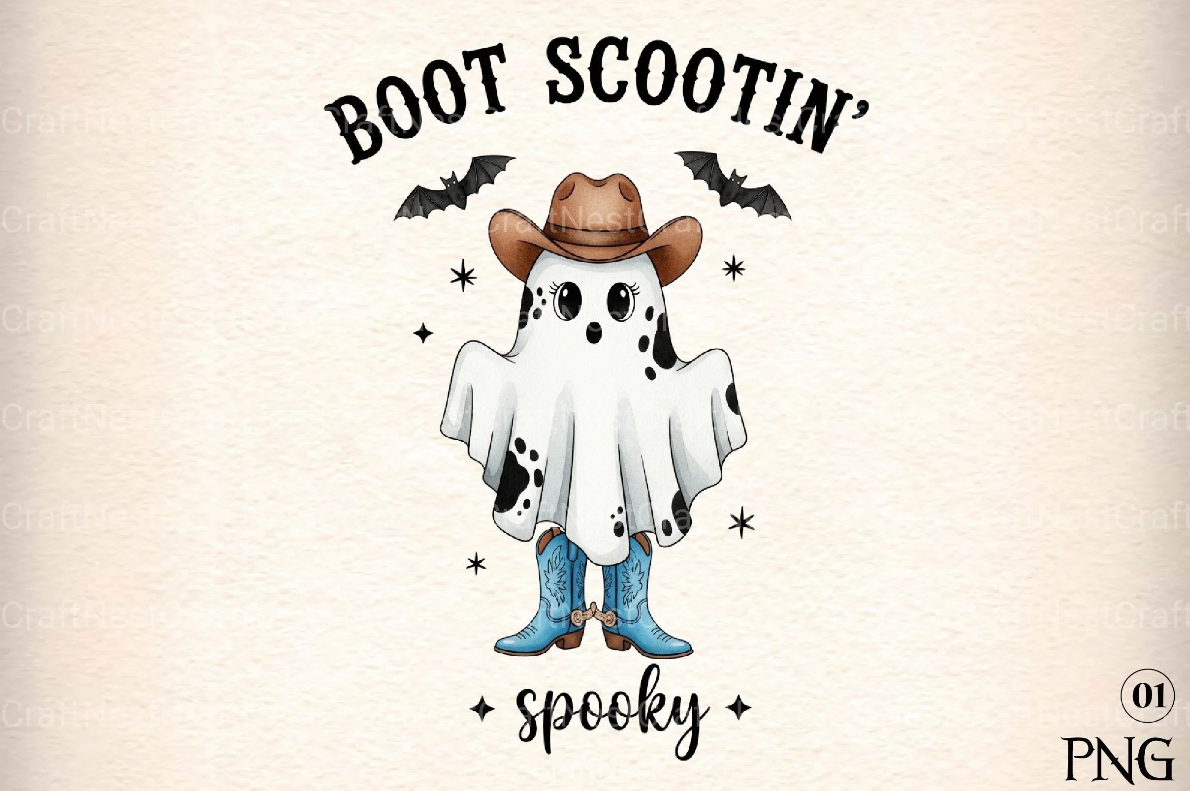 Western Halloween Quotes Clipart Bundle - CraftNest - Digital Crafting and Art