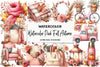Pink Autumn Clipart Bundle