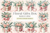 Floral Gift Box Clipart Bundle