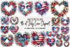 4th of July Love Clipart Bundle
