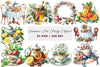 Summer Tea Party Clipart Bundle