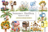 Summer Mailbox Clipart Bundle