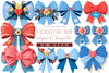 Valentine Bow Clipart Bundle