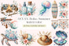 Ocean Boho Summer Clipart Bundle