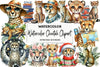 Cheetah Clipart Bundle