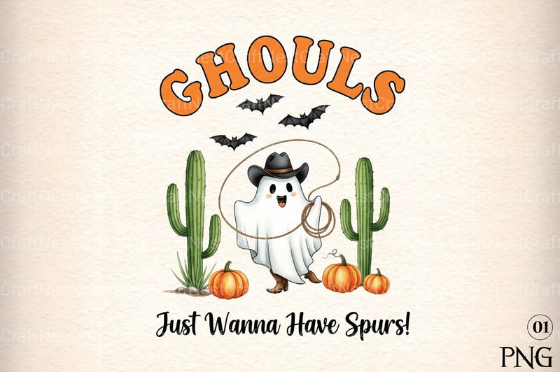 Western Halloween Quotes Clipart Bundle 4 - CraftNest - Digital Crafting and Art