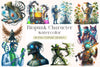 Biopunk Character Clipart Bundle
