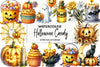 Halloween Candy Clipart Bundle