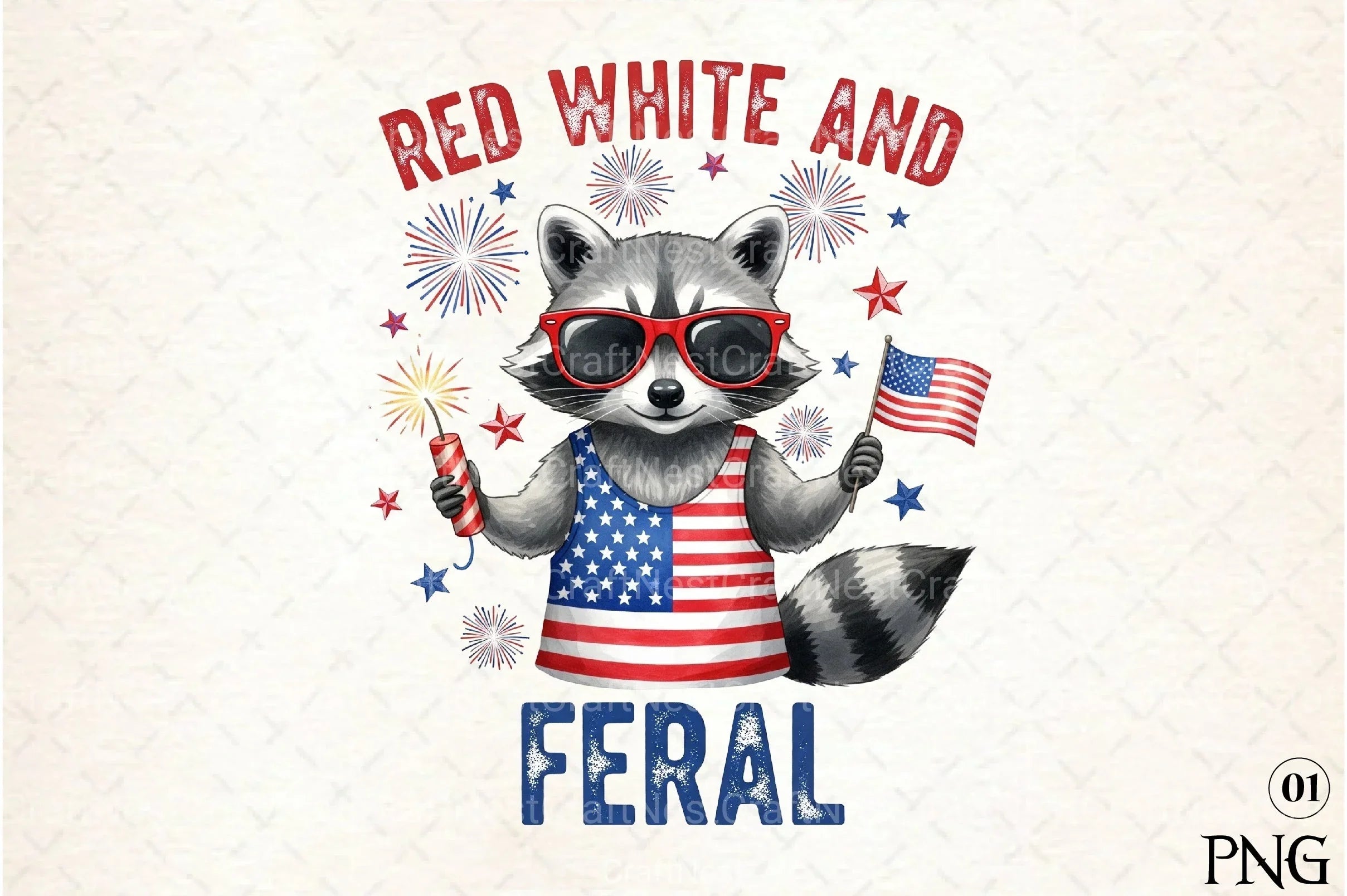 Funny 4th of July Clipart Bundle 9 - CraftNest - Digital Crafting and Art