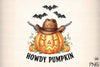 Western Halloween Quotes Clipart Bundle