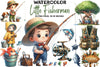 Little Fisherman Clipart Bundle