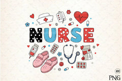 Nurse Design Life Clipart Bundle - CraftNest - Digital Crafting and Art