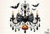 Elegant Halloween Clipart Bundle