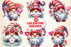 Valentine's Gnome Clipart Bundle