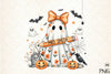 Floral Teacher Halloween Clipart Bundle