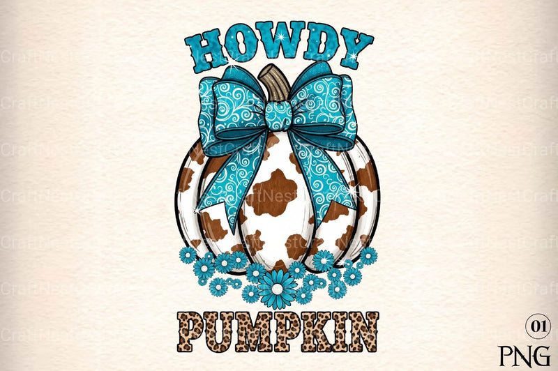 Western Pumpkin Graphic Clipart Bundle - CraftNest - Digital Crafting and Art