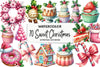 Sweet Christmas Clipart Bundle
