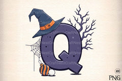 Halloween Alphabet Clipart Bundle 92 - CraftNest - Digital Crafting and Art