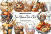 Boho Halloween Trick or Treat Clipart Bundle