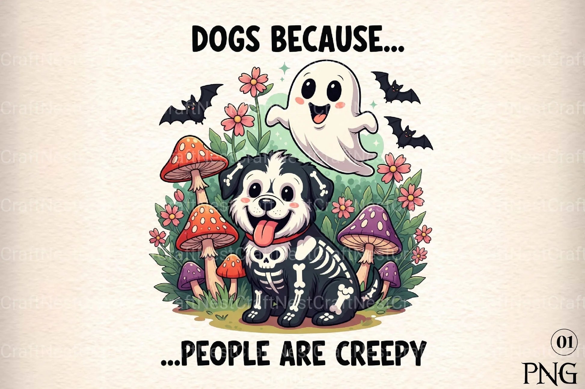 Halloween Dog Art Clipart Bundle - CraftNest - Digital Crafting and Art