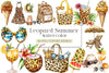 Leopard Print Summer Clipart Bundle
